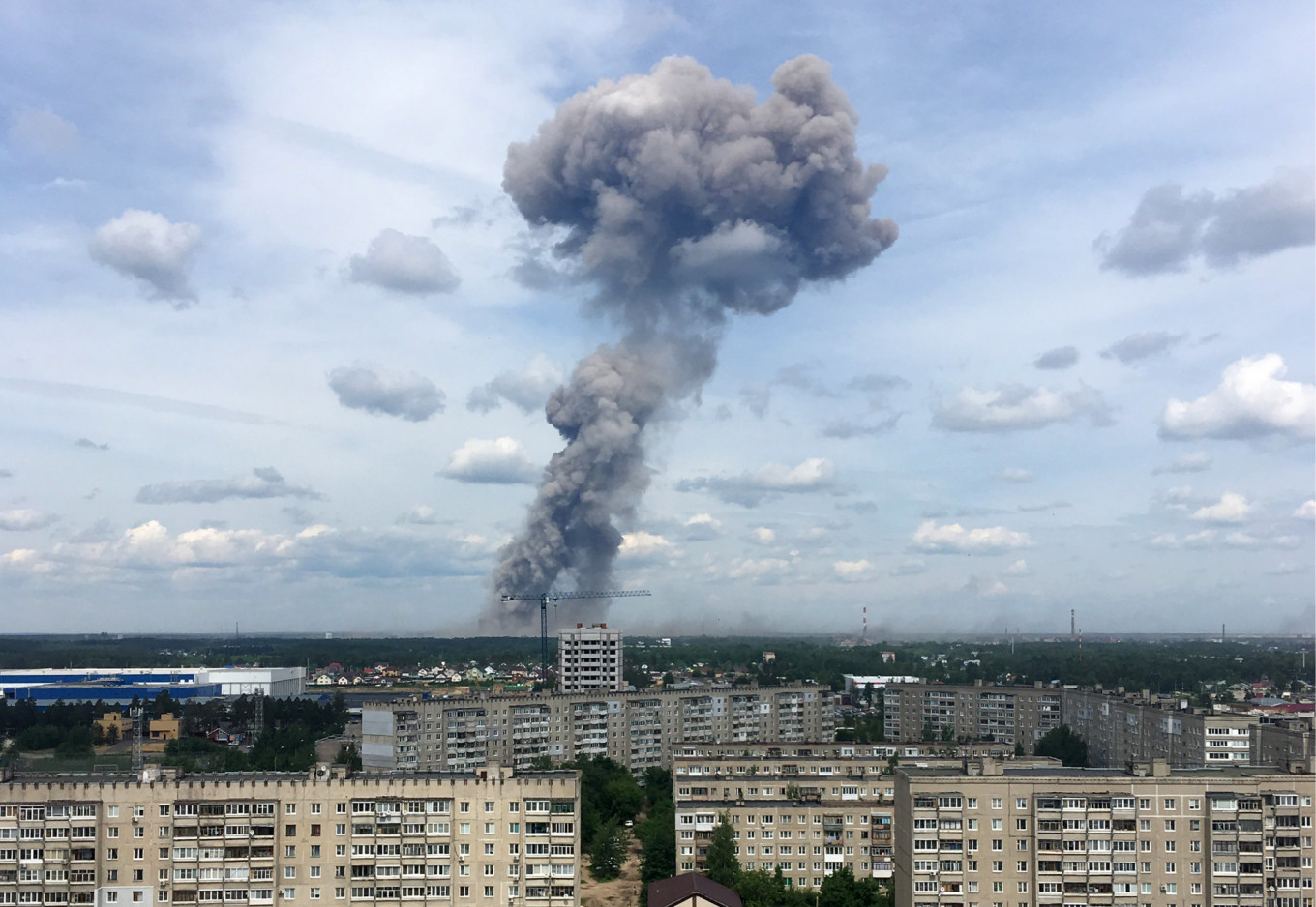 Scores Injured In Blasts At Russian Military Plant - The Moscow Times