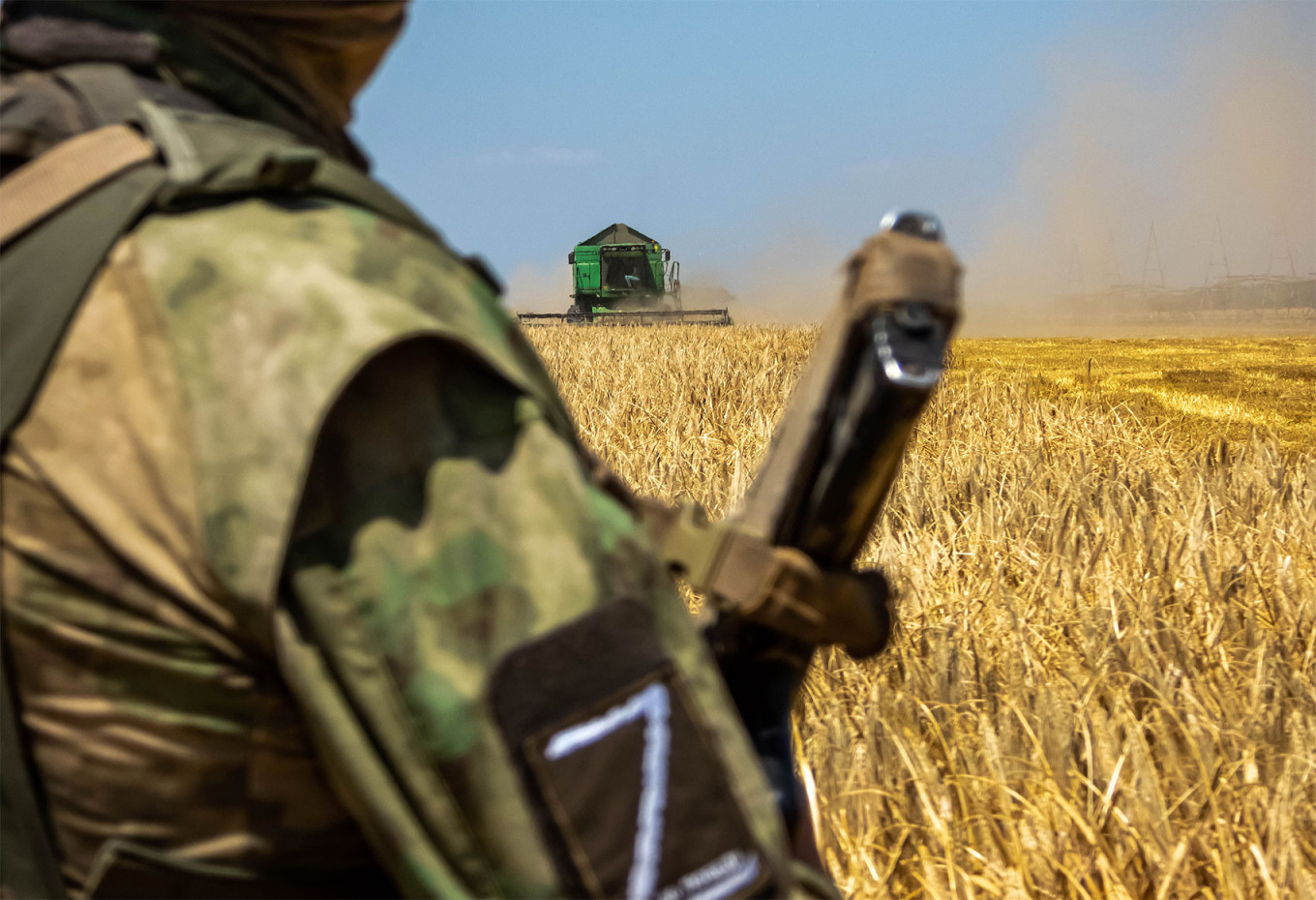 Bitter Harvest: Russia Gathers Grain in Occupied Ukraine