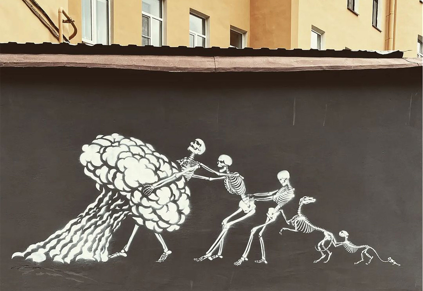 7 AntiWar Street Artists Still Working Inside Russia The Moscow Times