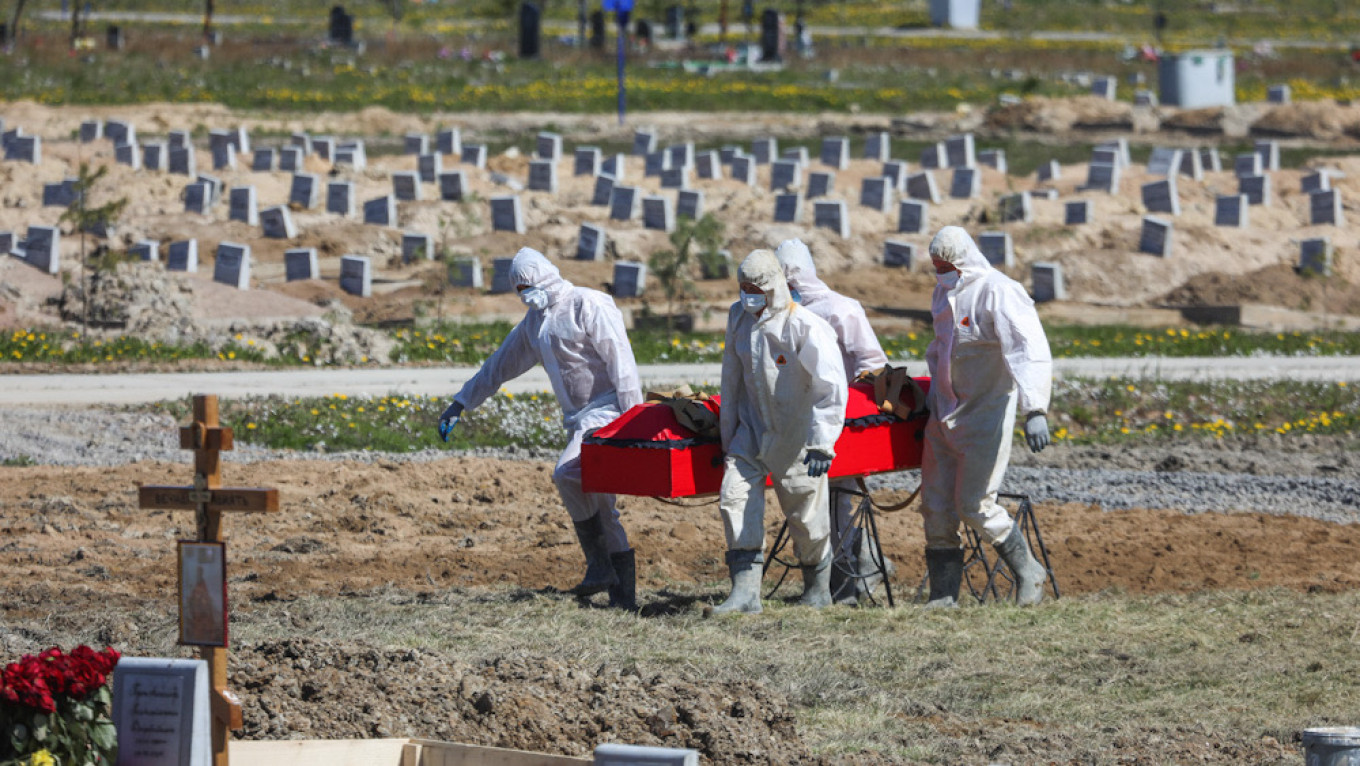 Russia’s Mortality Hit 16-Year High in November, Official Data Says – The Moscow Times