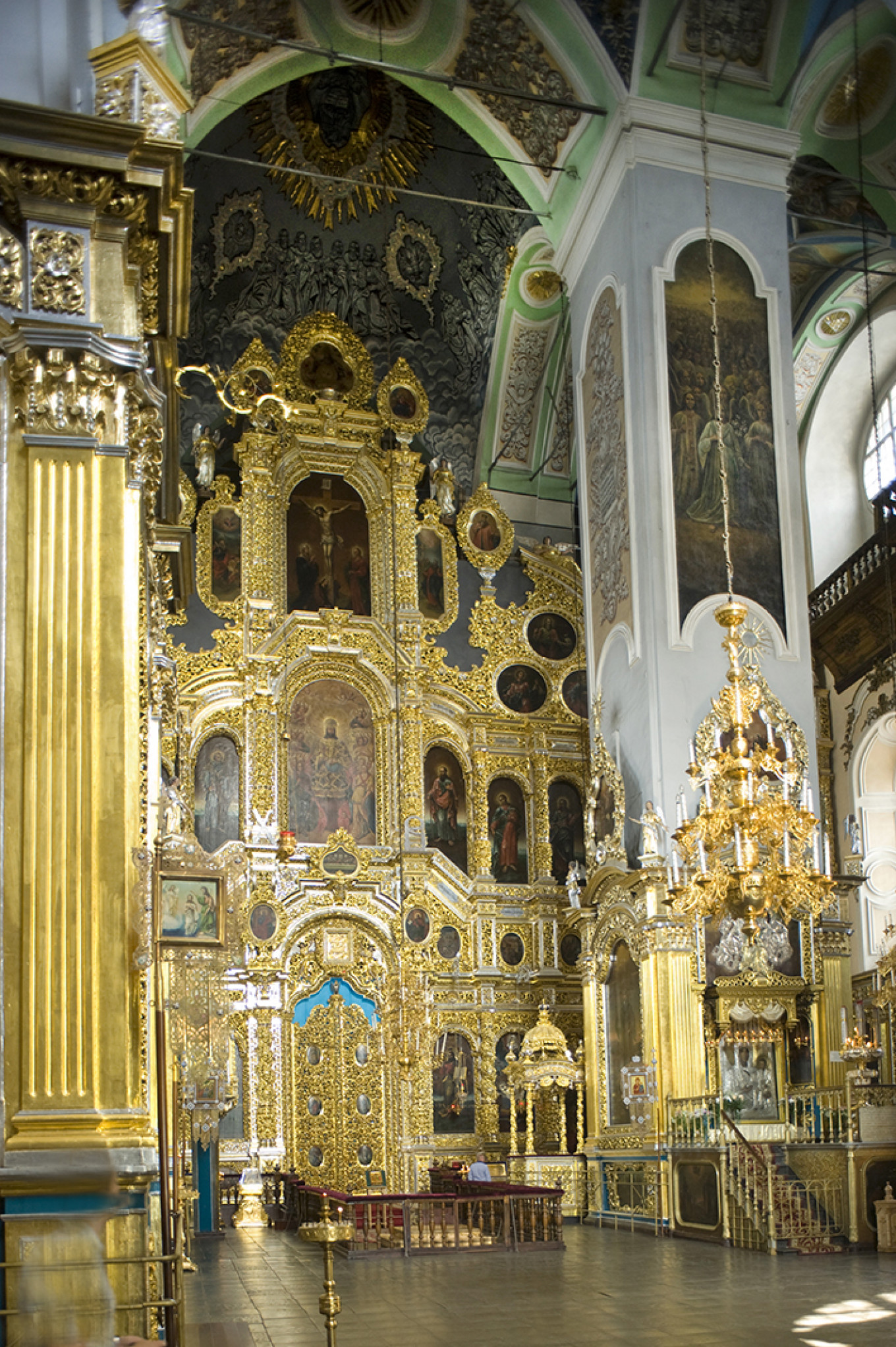 Cathedral of Dormition of the Virgin, Smolensk, July 2014. The icon disappeared during Nazi occupation. WC Brumfield/Duke University Press