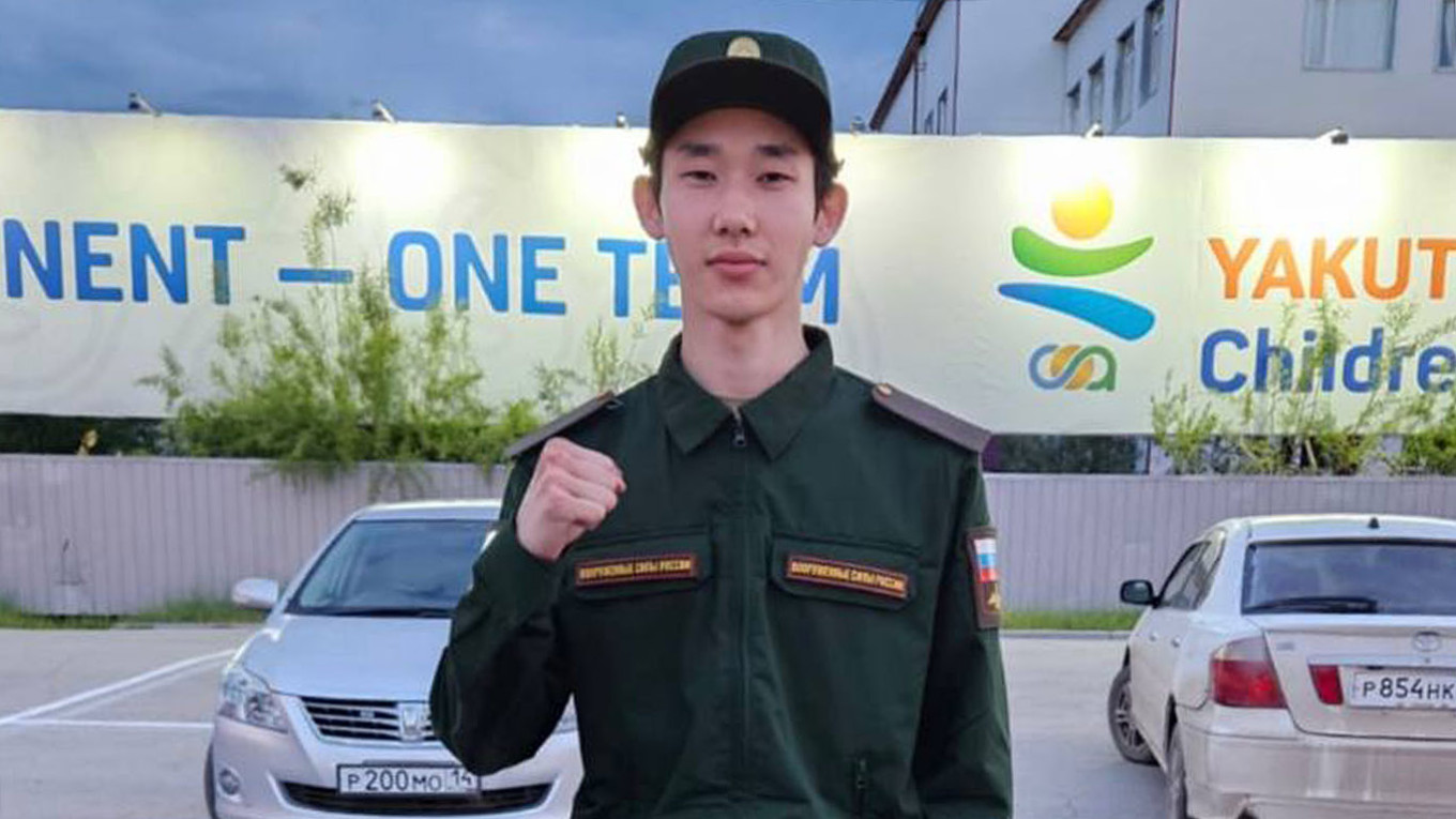 Aman Malyshev in military uniform. Social media