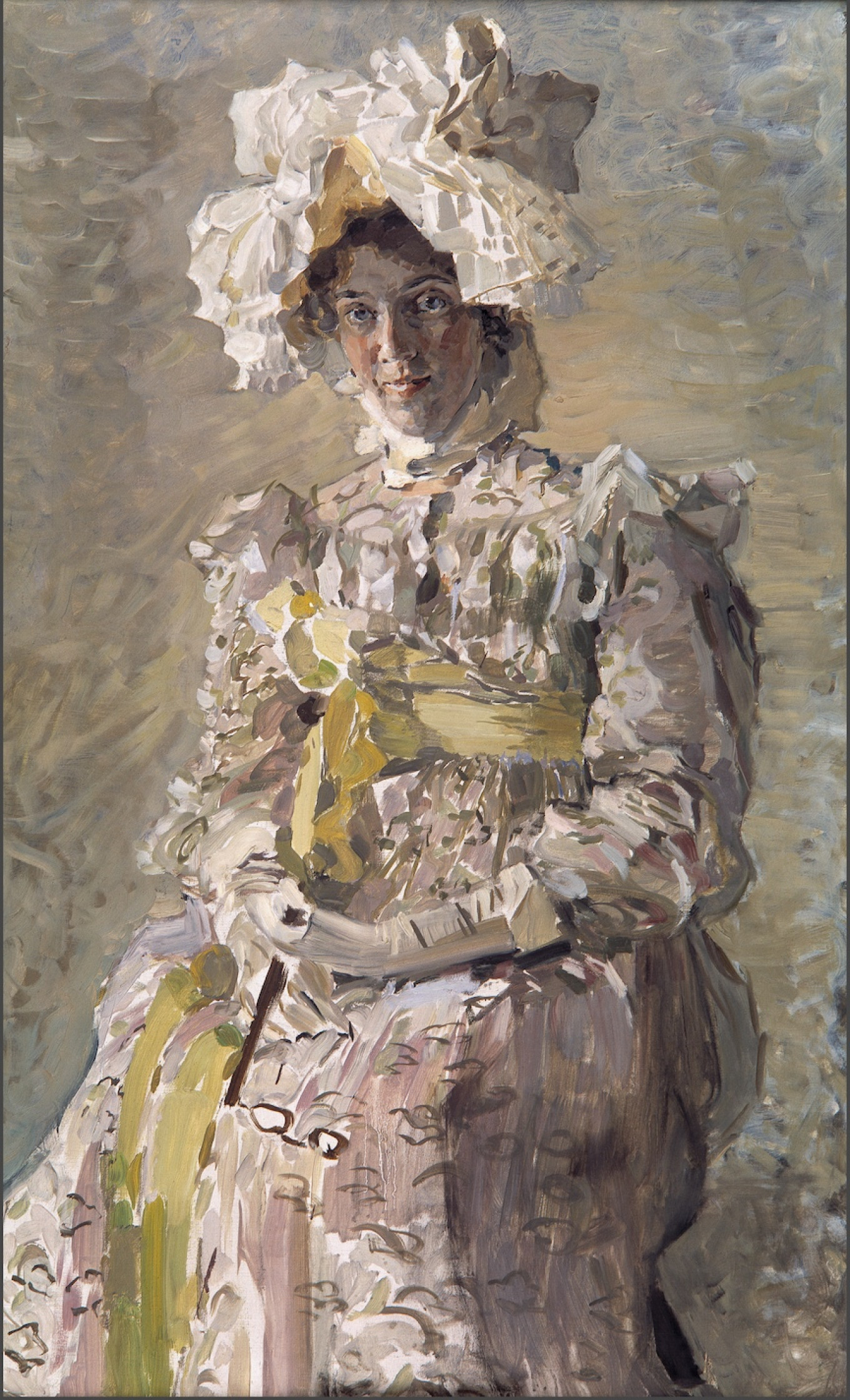 
					"Portrait of Nadezhda Zebela-Vrubel," by Mikhail Vrubel, 1898					 					Courtesy of State Tretyakov Gallery				