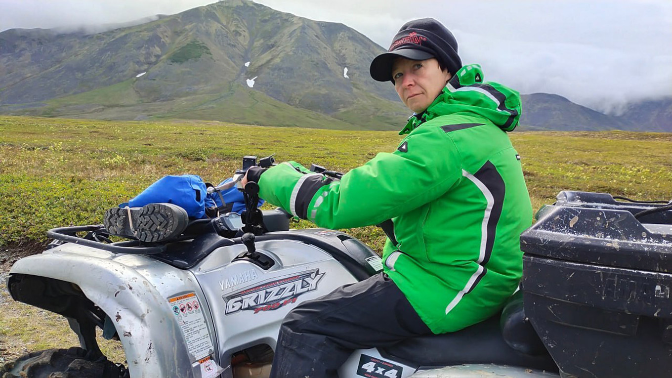 
					Sofya Rosenfeld on an expedition to the Chukotka autonomous region in July 2023.					 					savesofia.ru				
