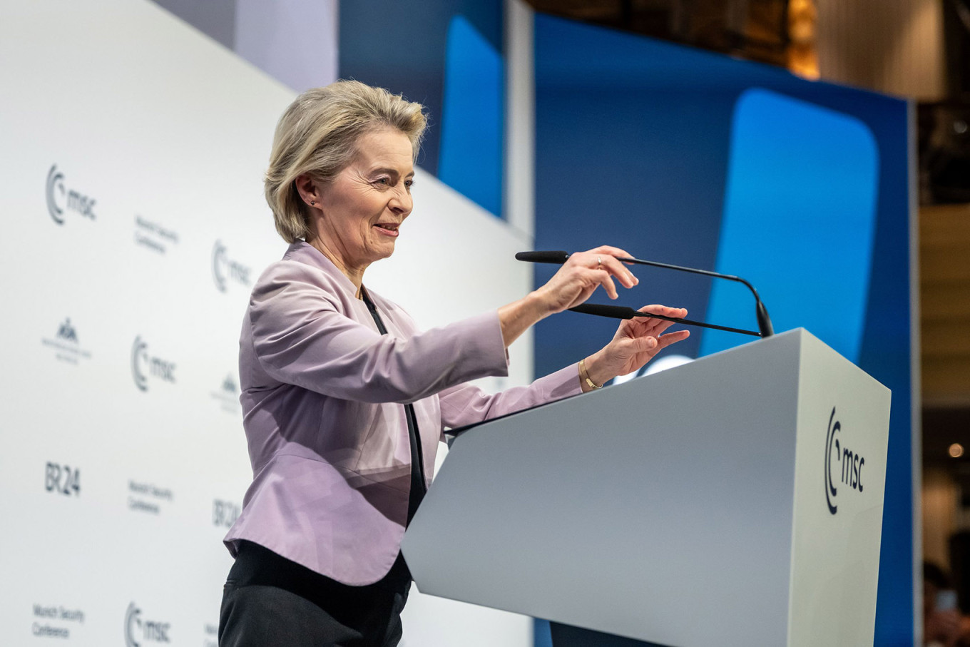 
					European Commission President Ursula von der Leyen.					 					MSC / Conzelmann				