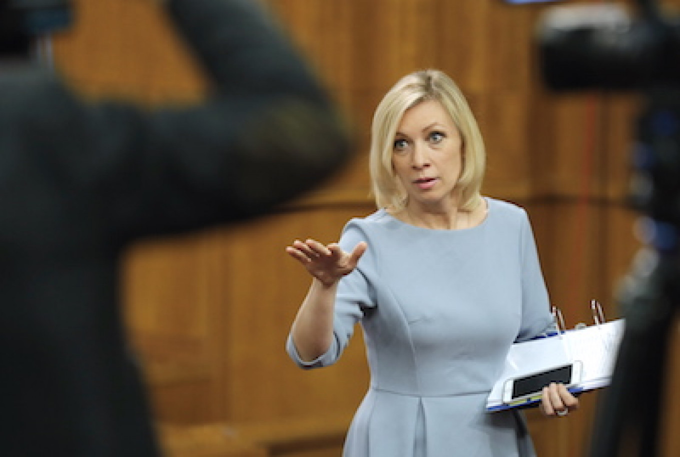 
					Maria Zakharova					 					TASS				