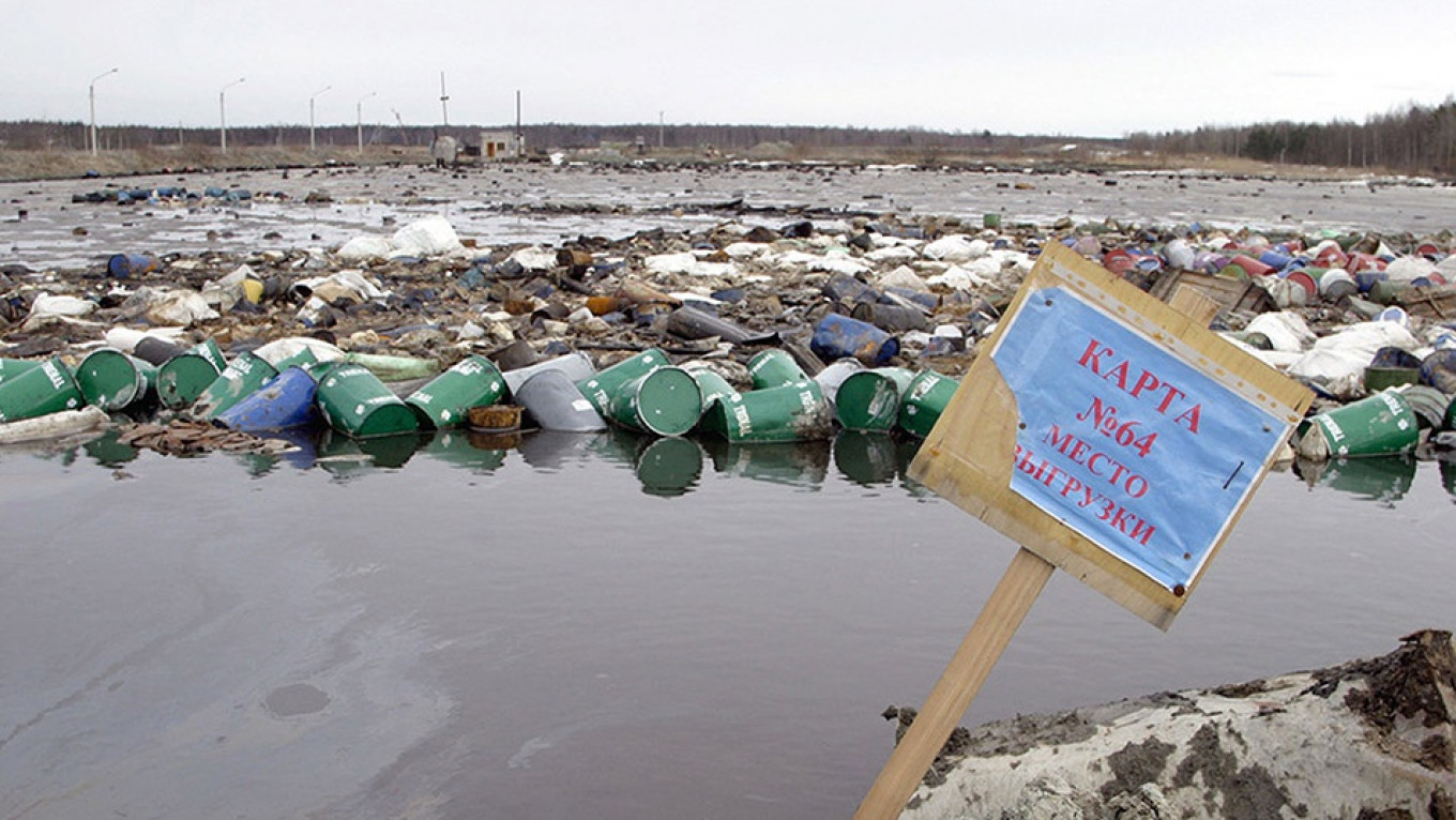 Toxic Industrial Waste Threatens St. Petersburg, Officials ...