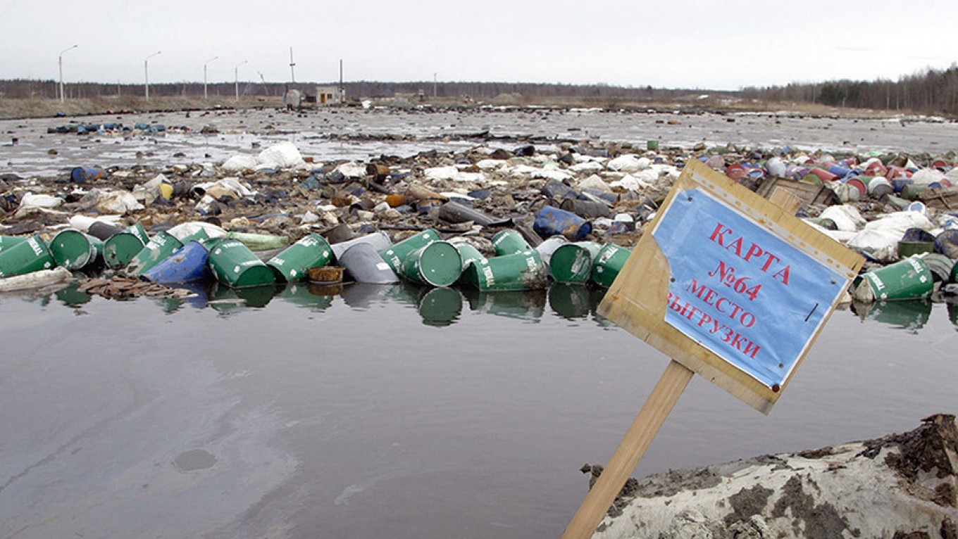 Toxic Industrial Waste Threatens St. Petersburg, Officials Warn