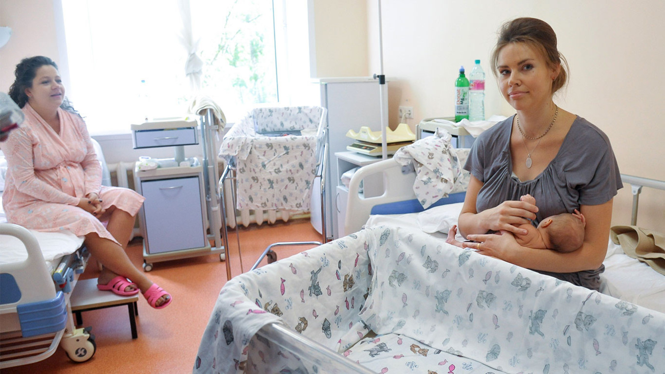 
					A maternity hospital in Moscow.					 					Alexander Avilov / Moskva News Agency				