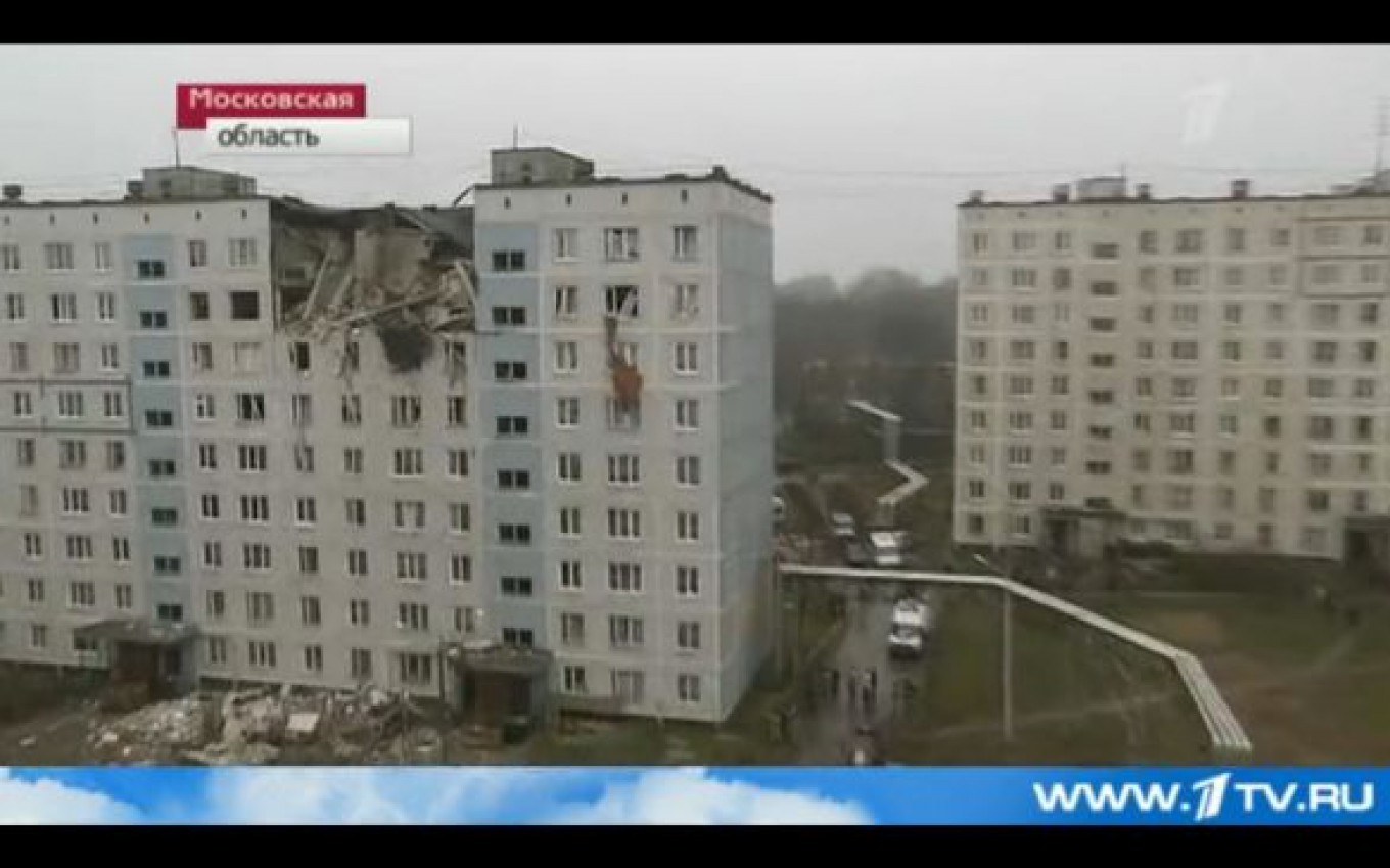 Gas Explosion Kills 4 in Moscow Region