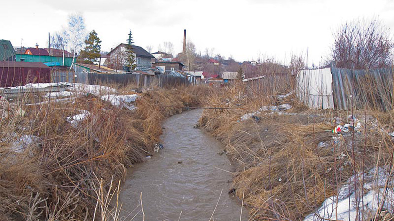 

					The Yeltsovka river in the Big Nakhalovka, Novosibirsk.					 					Mikhail Koninin (CC BY 2.0)				