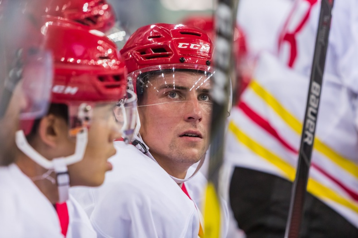 
					American hockey player Chad Rau, one of the team’s NHL veterans, plays the position of forward. He is one of the team’s experienced foreign players.					 					HC Kunlun Red Star				
