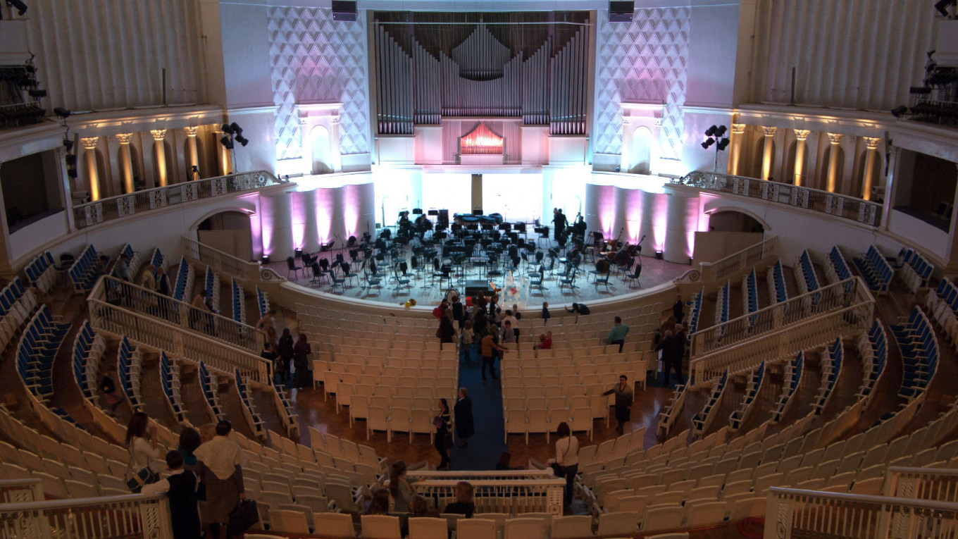 
					The Tchaikovsky Concert Hall.					 					Alexei Vasin (CC BY-SA 3.0)				