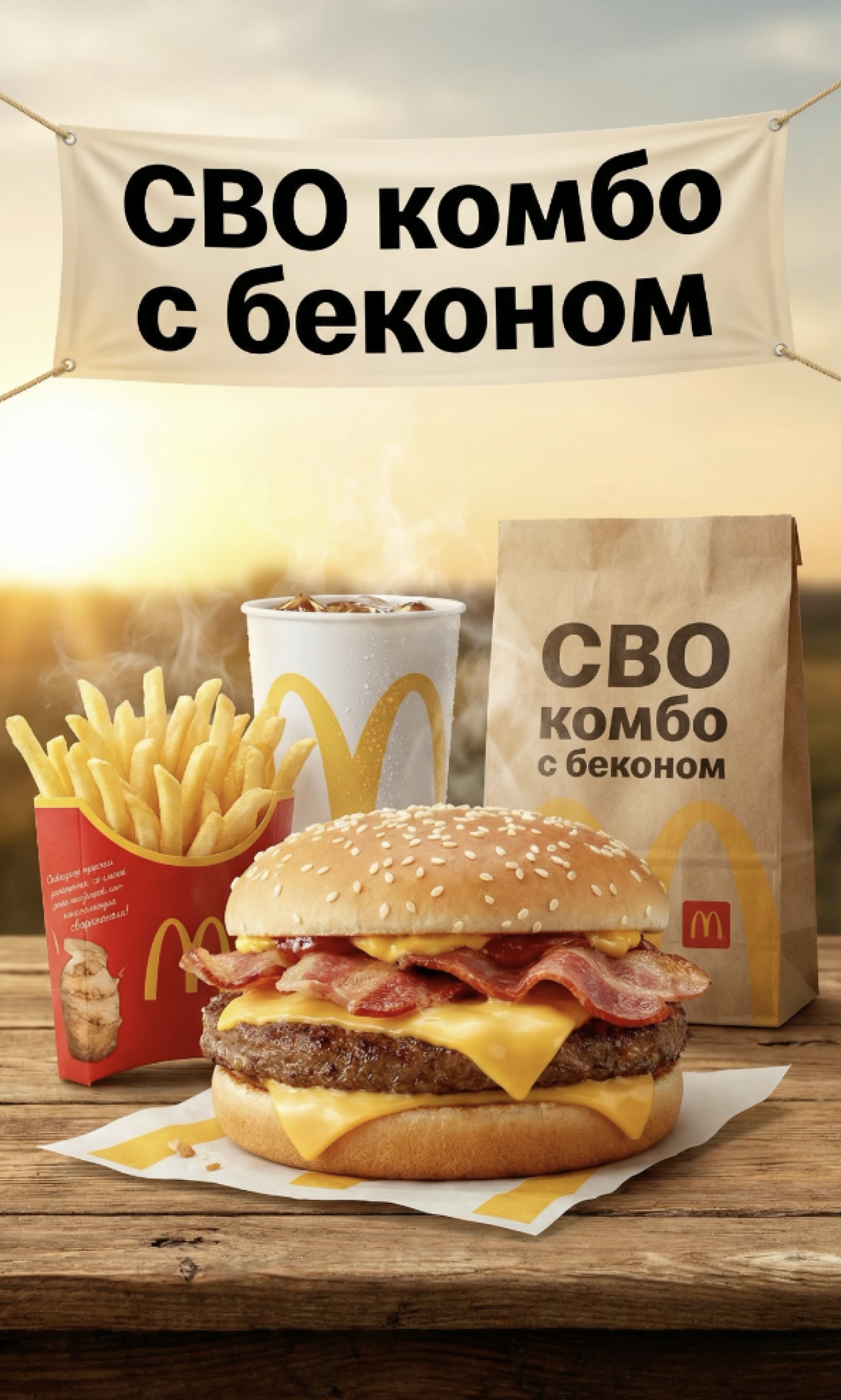 
					The SVO combo with bacon.					 					ru_memez / Instagram				