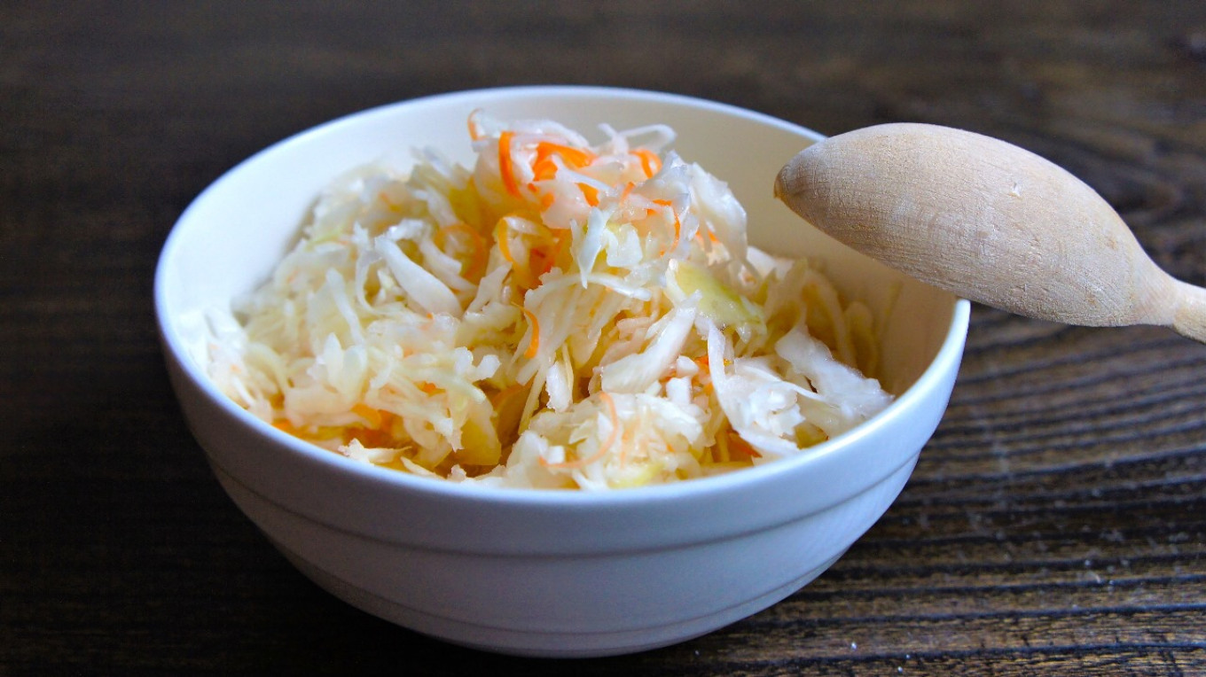 
					Fermented cabbage					 					Pavel and Olga Syutkin				