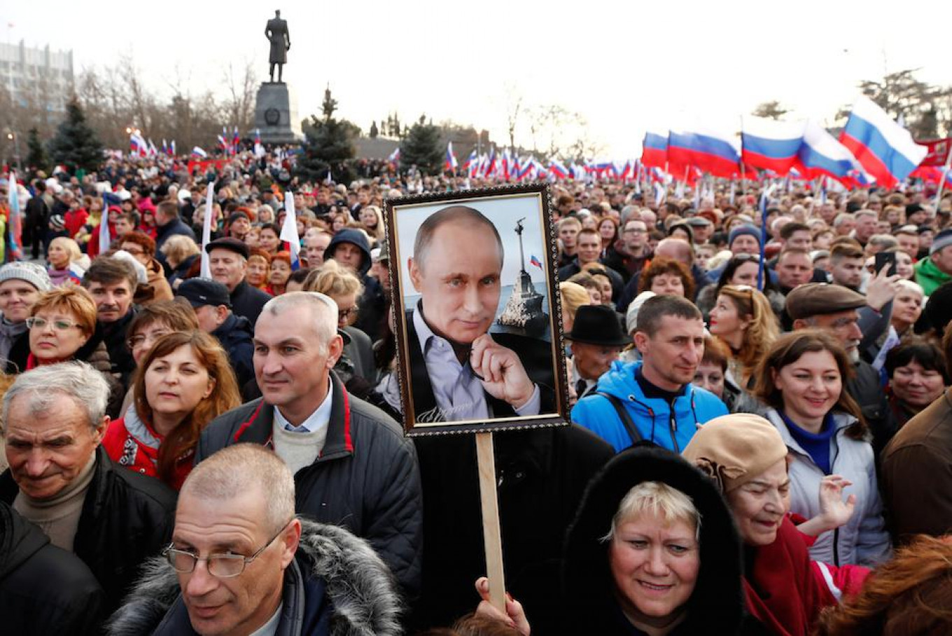 70 percent of Russians Say Crimea Annexation Was Good for the Country