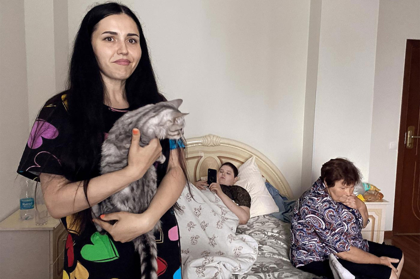 
					A family of refugees from Grayvoron in a temporary accommodation center in the town of Gubkin.					 					Alexander Chernykh / Kommersant				