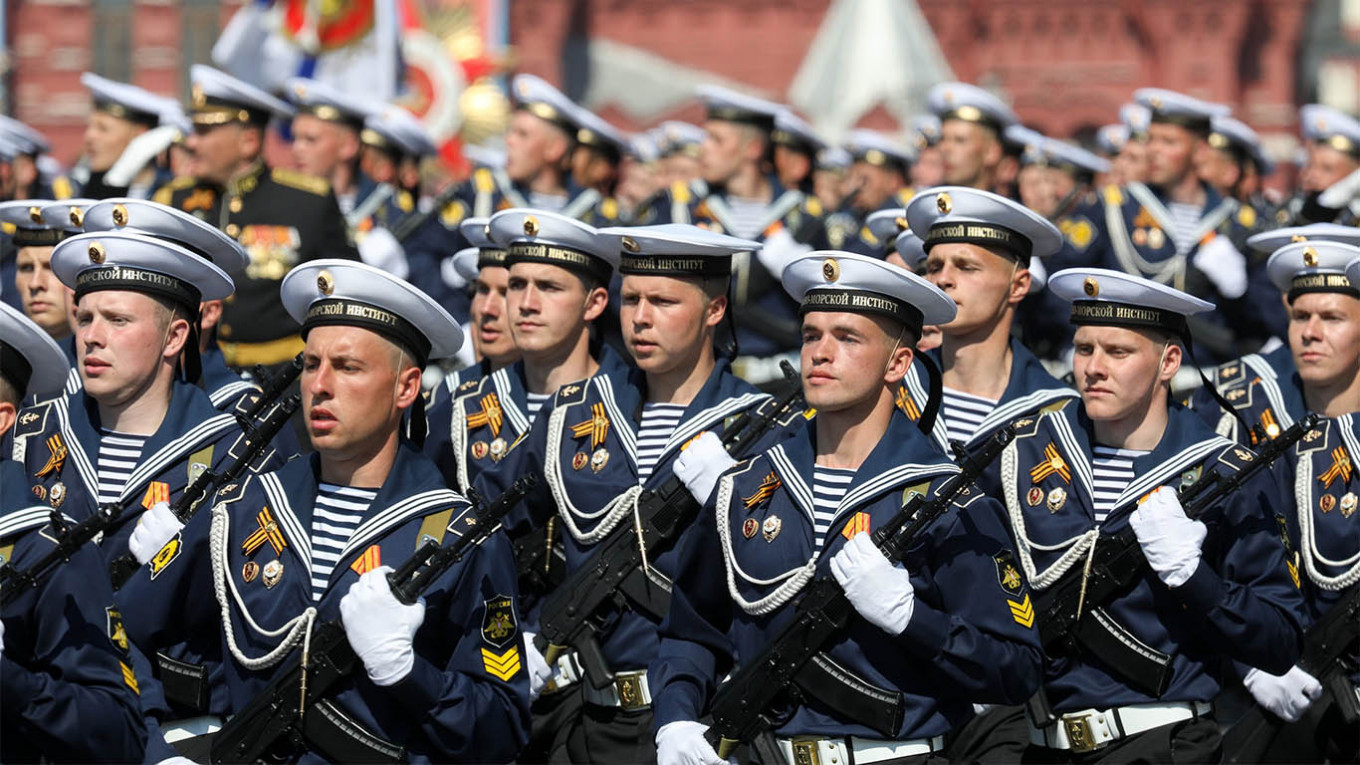 Dozens of Russian Cadets Involved With WWII Parade Rehearsals ...