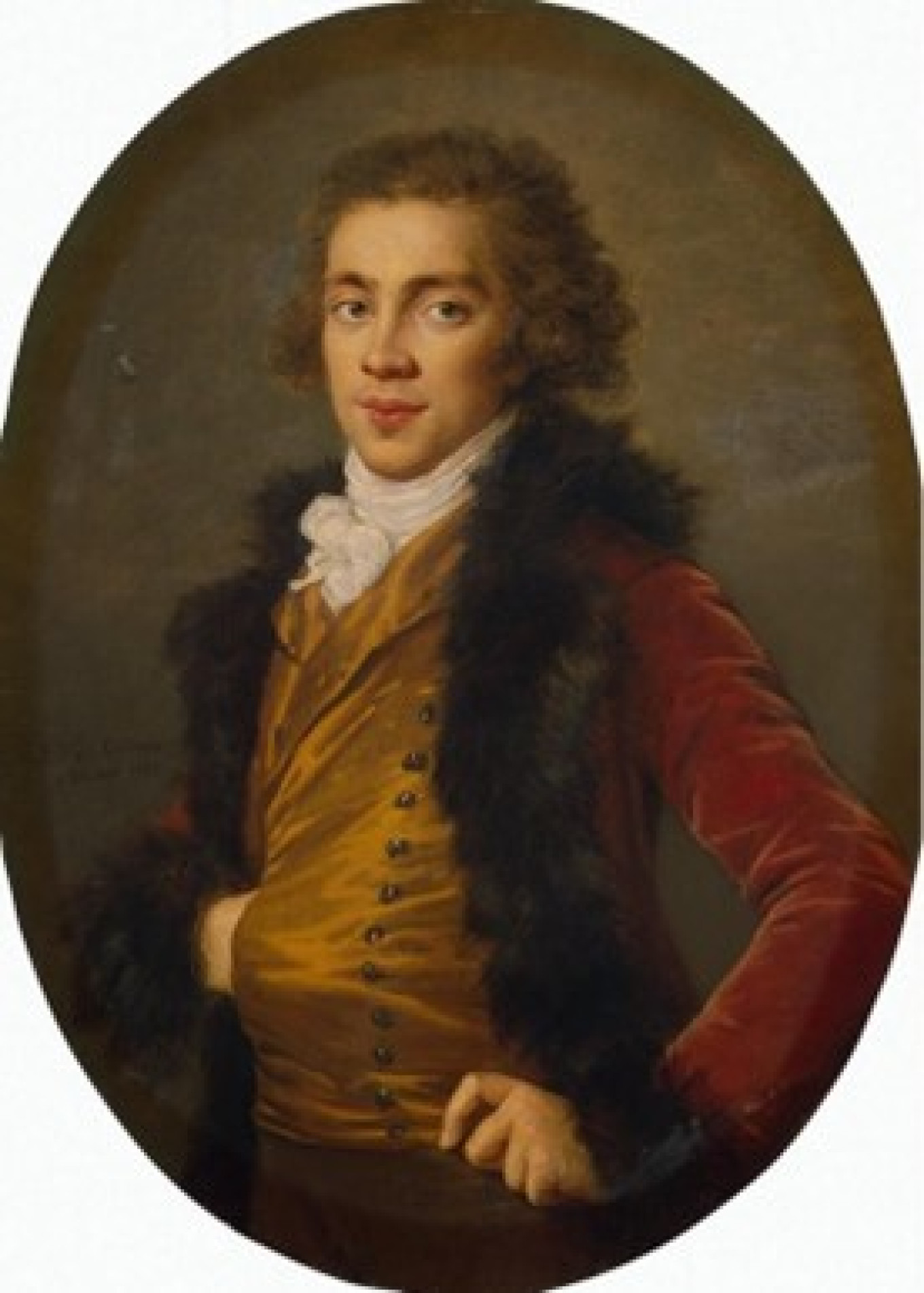 Potret Grigory Stroganov (1770-1857) oleh Élisabeth Louise Vigée Le Brun Wikicommons media