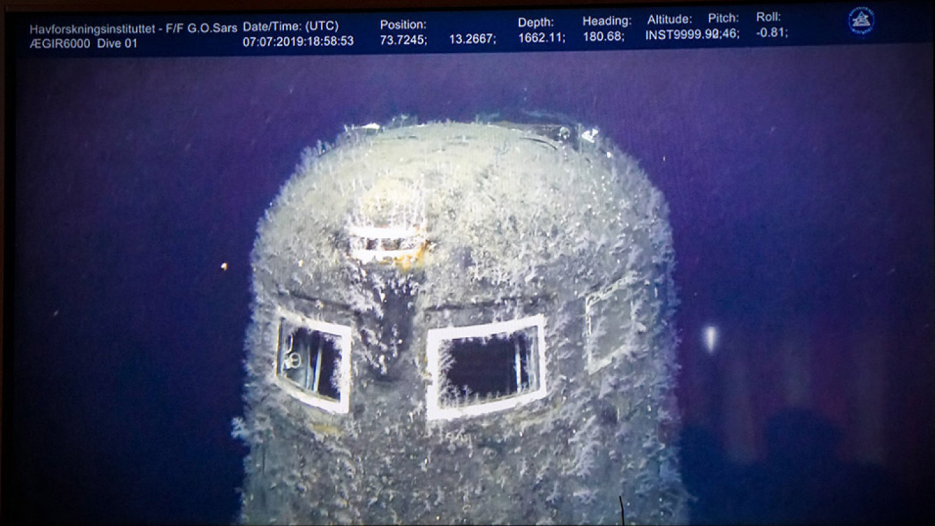 Russian Nuclear Sub Wreck S Radiation 100K Higher Than Normal Norway   D 8YzV8XYAAVecV 