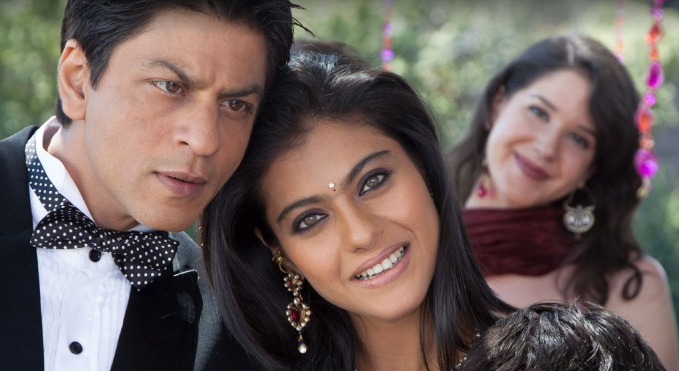 
					Actors Shah Rukh Khan and Kajol					 					screenshot from "My Name is Khan"				