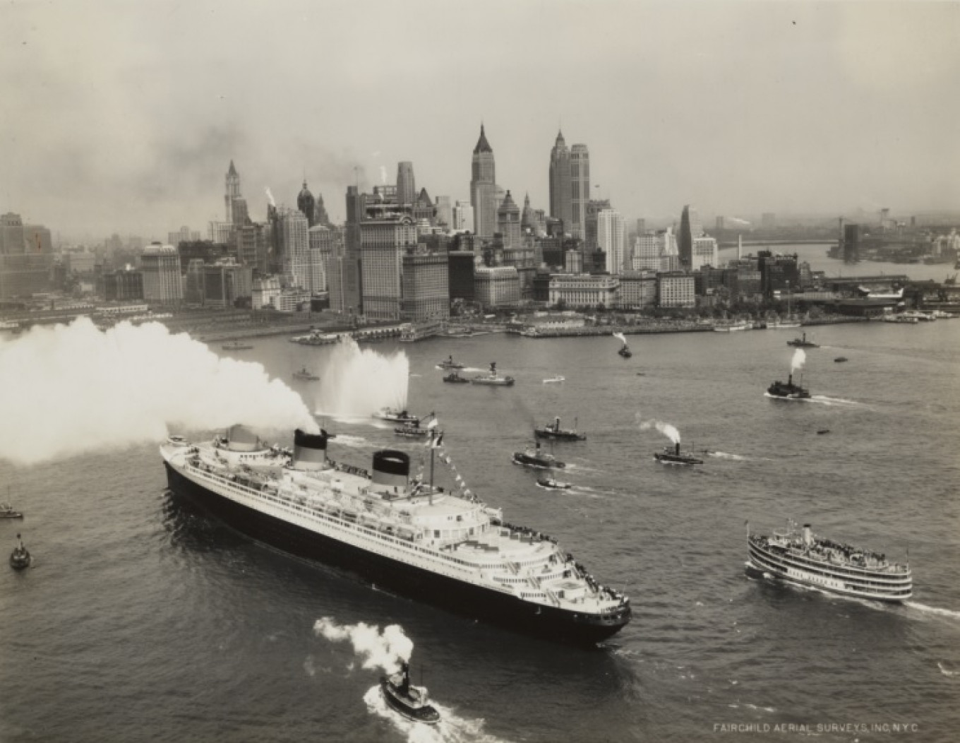 
					The SS Normandie leaving New York. The liner's designer Vladimir Ivanovich Yourkevitch is the subject of a documentary on Tuesday.					 					ROBERT A. SMITH				