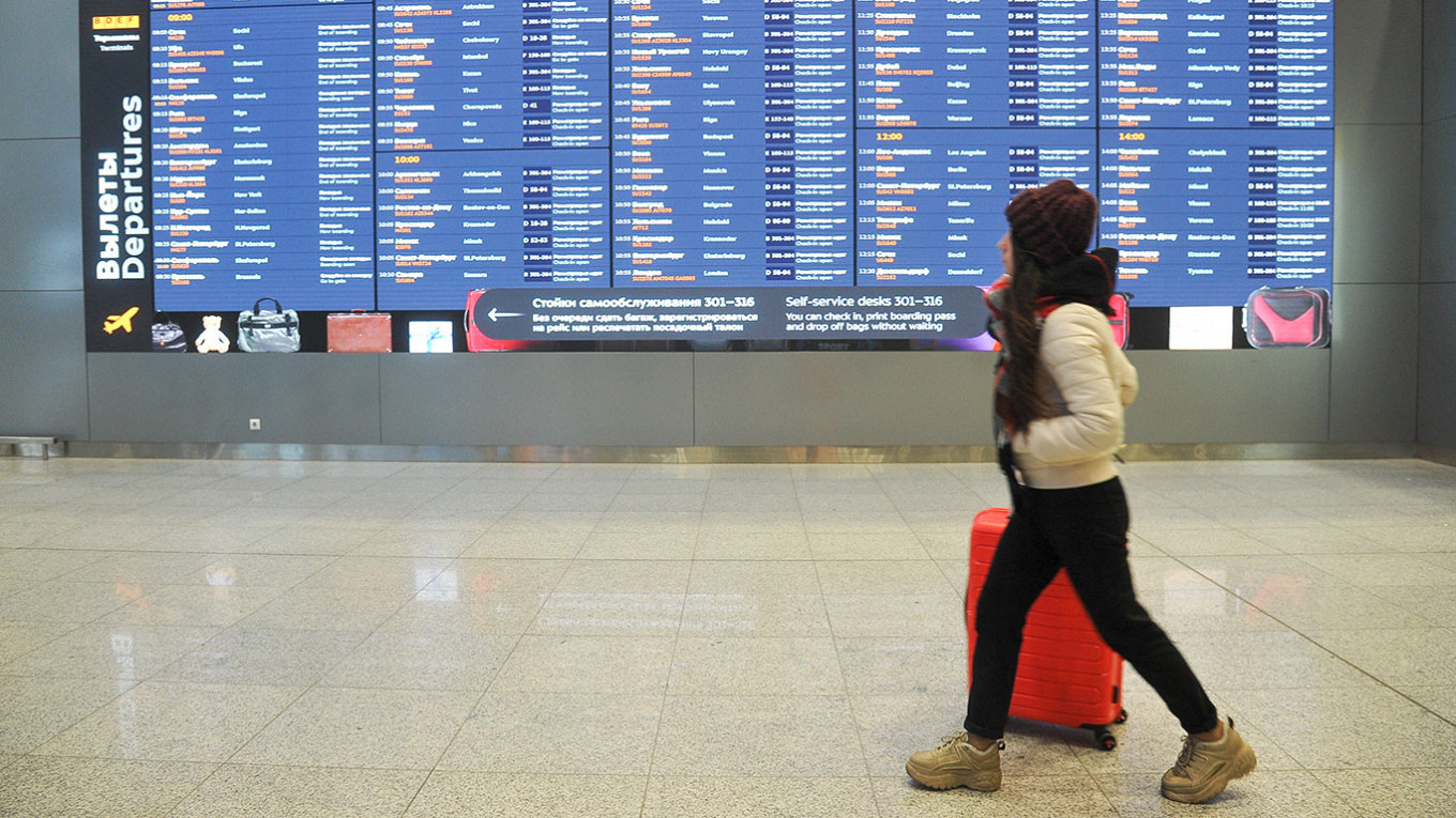 
					Moscow's Sheremetyevo Airport.					 					Alexander Avilov  / Moskva News Agency				