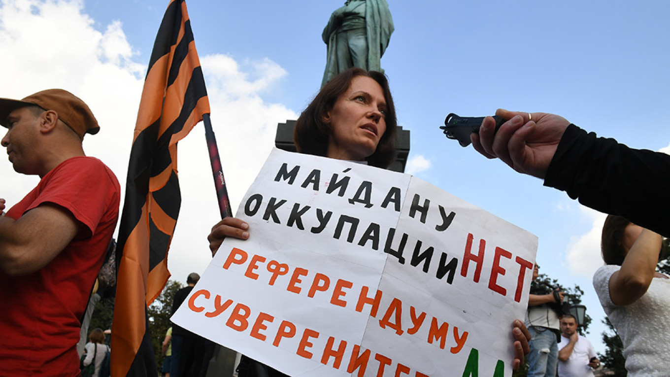 Most Russians Don T Believe ‘western Meddling To Blame For Moscow Protests Poll Says The