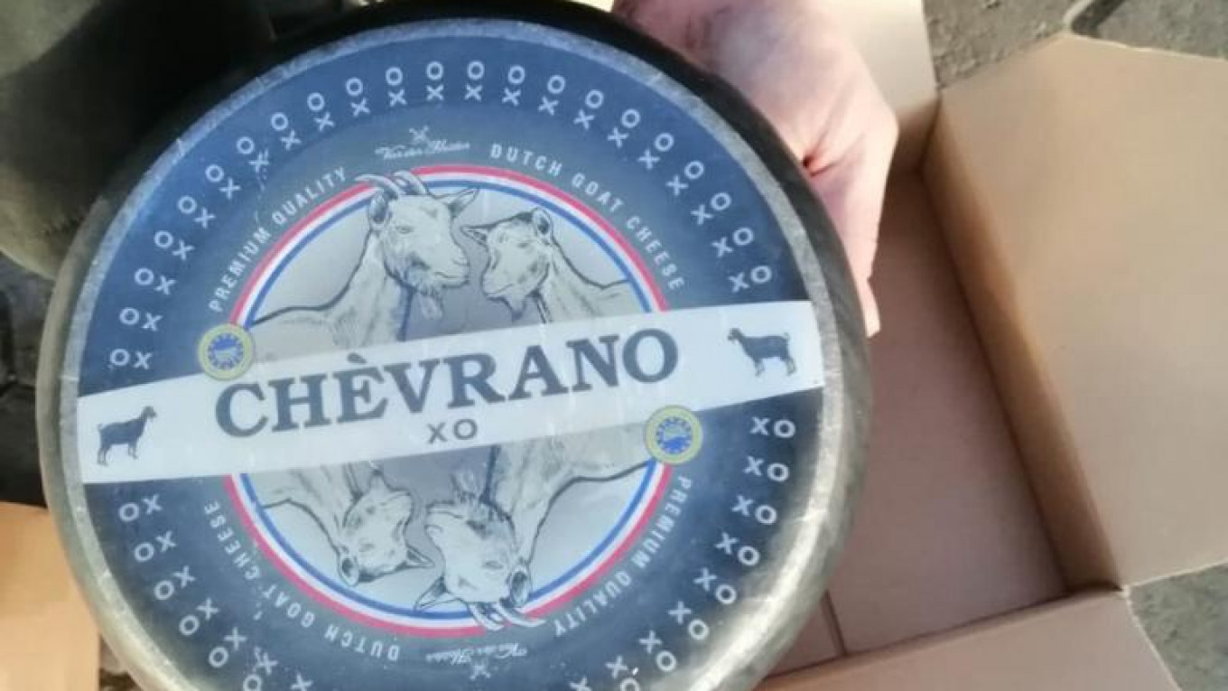 Russia Seizes 40 Tons of Embargoed European Cheeses The Moscow Times