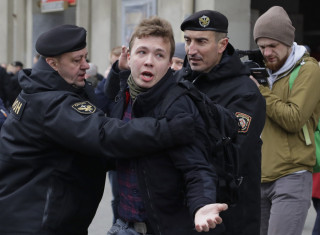 Global Outrage as Belarus Diverts Flight, Arrests Opposition Activist - Vimarsana News