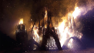 Setting Winter on Fire at Nikola-Lenivets Art Park - The Moscow Times