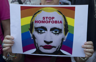 Russian Court Bans Image Suggesting Putin Is Gay - The Times