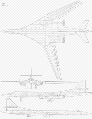 Why does the Tupolev Tu-160 Blackjack have nearly twice the top speed of  the US Air Force's Rockwell B-1 Lancer even though the two aircraft have  nearly the same appearance, size, shape
