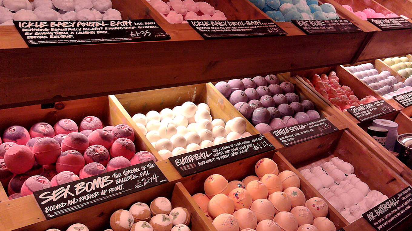 Lush Cosmetics Forced Out of Russia by Supply Crunch – Kommersant - The  Moscow Times