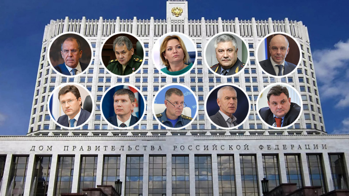 Who Made It Into Russia’s New Cabinet? - The Moscow Times