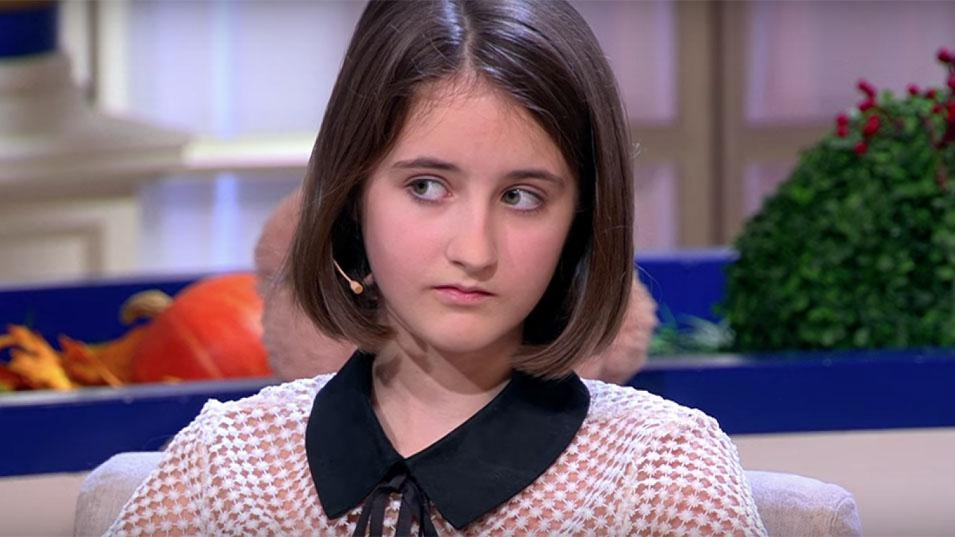 Bullied For Feminism on State TV, A Russian 12-Year-Old Girl