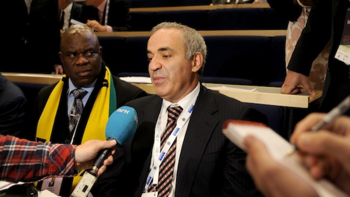 Garry Kasparov: I want to eradicate corruption in FIDE