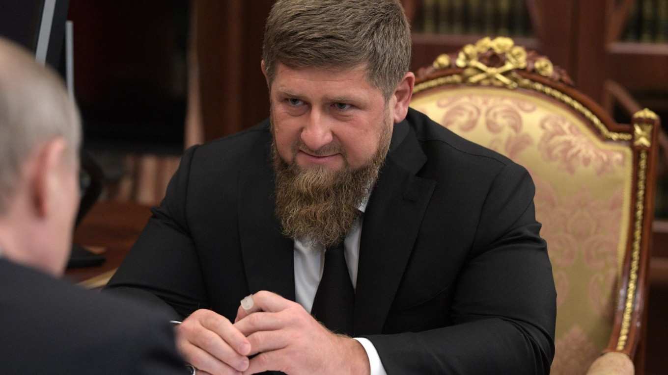 Ramsan Kadyrov president Tchétchénie 