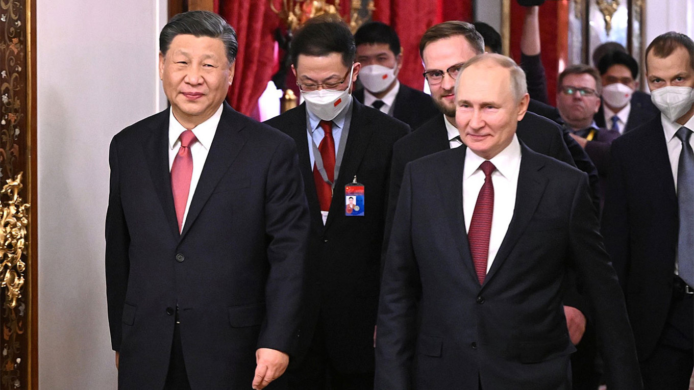 As Xi Visits Putin, Allies Trumpet 'New Era' But Offer Little Substance ...