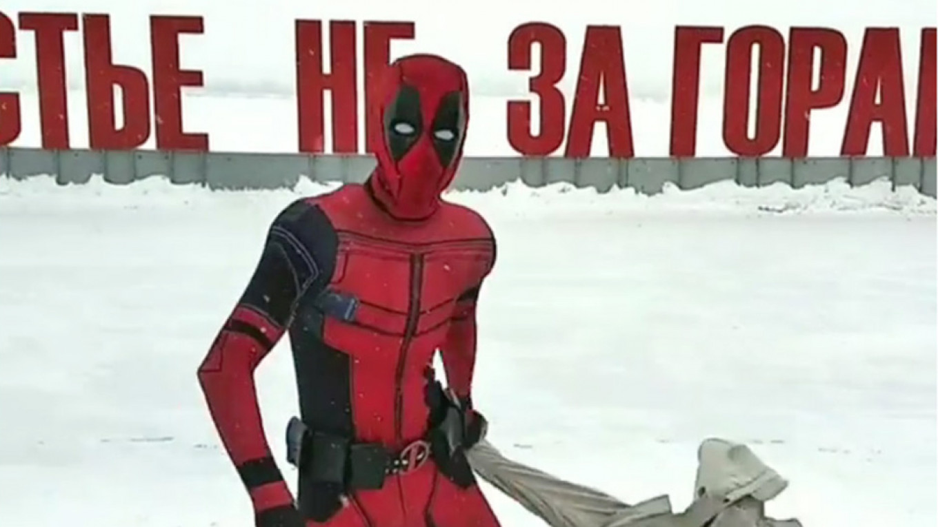 Daddy Yankee Promotes Russian Deadpool Dancing Video The Moscow Times