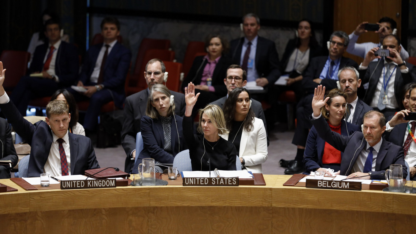 Russia Casts 13th Veto Of Un Security Council Action During Syrian