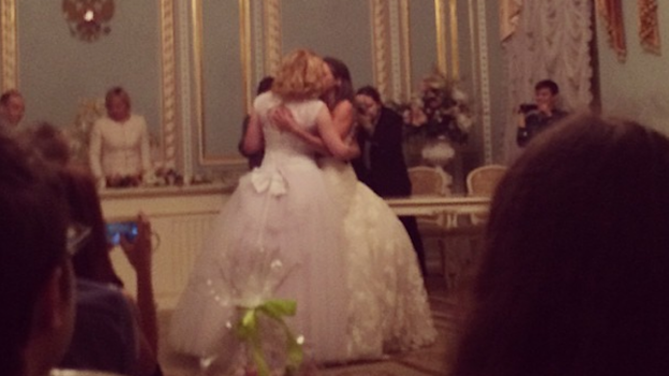 Legal Loophole Allows Lesbian Couple to Get Married in St photo pic