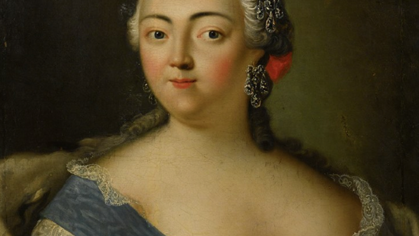 Старшая дочь петра 1. Портрет Елизаветы Петровны императрицы.