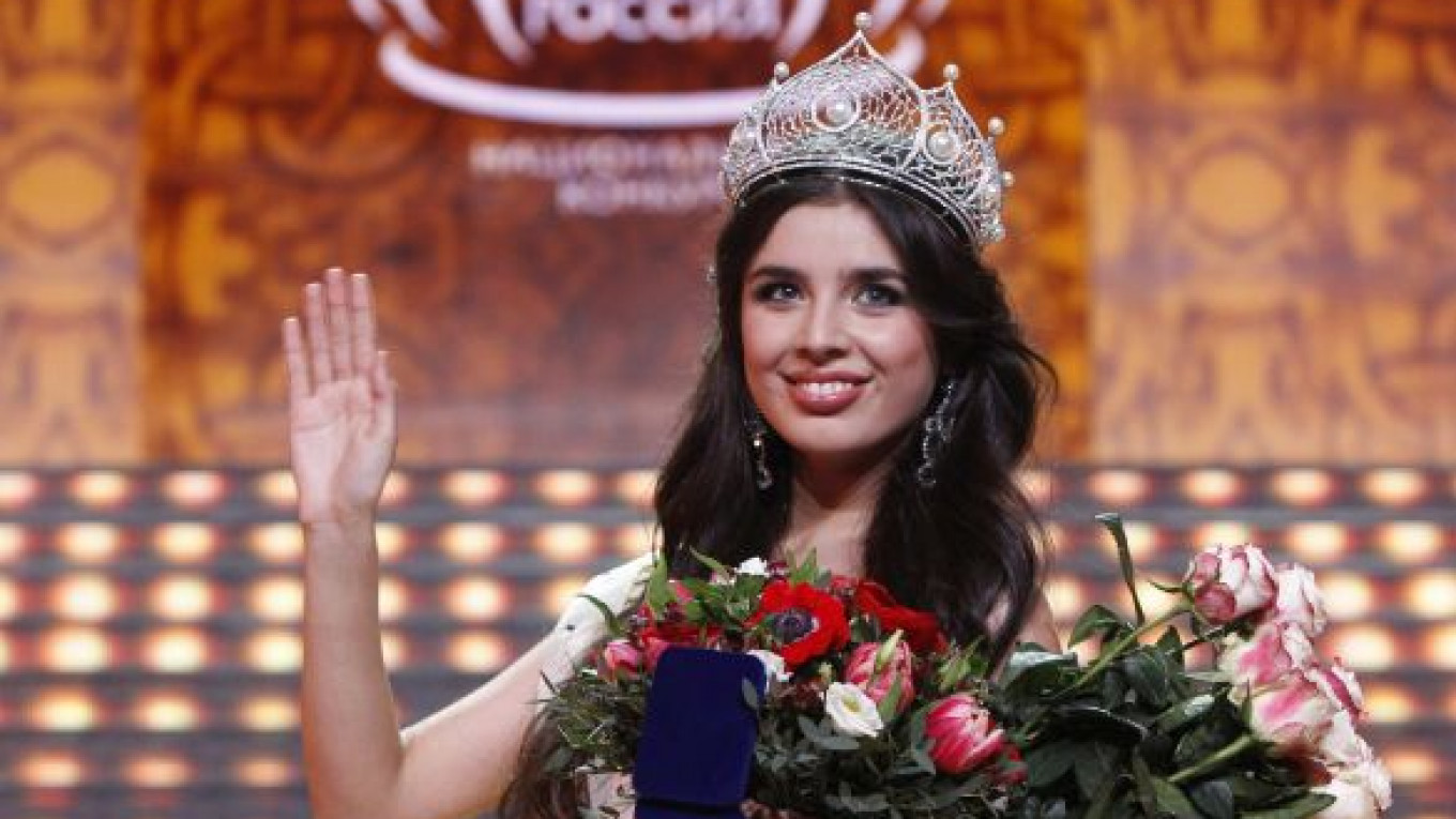 Russia Crowns its Most Beautiful Woman