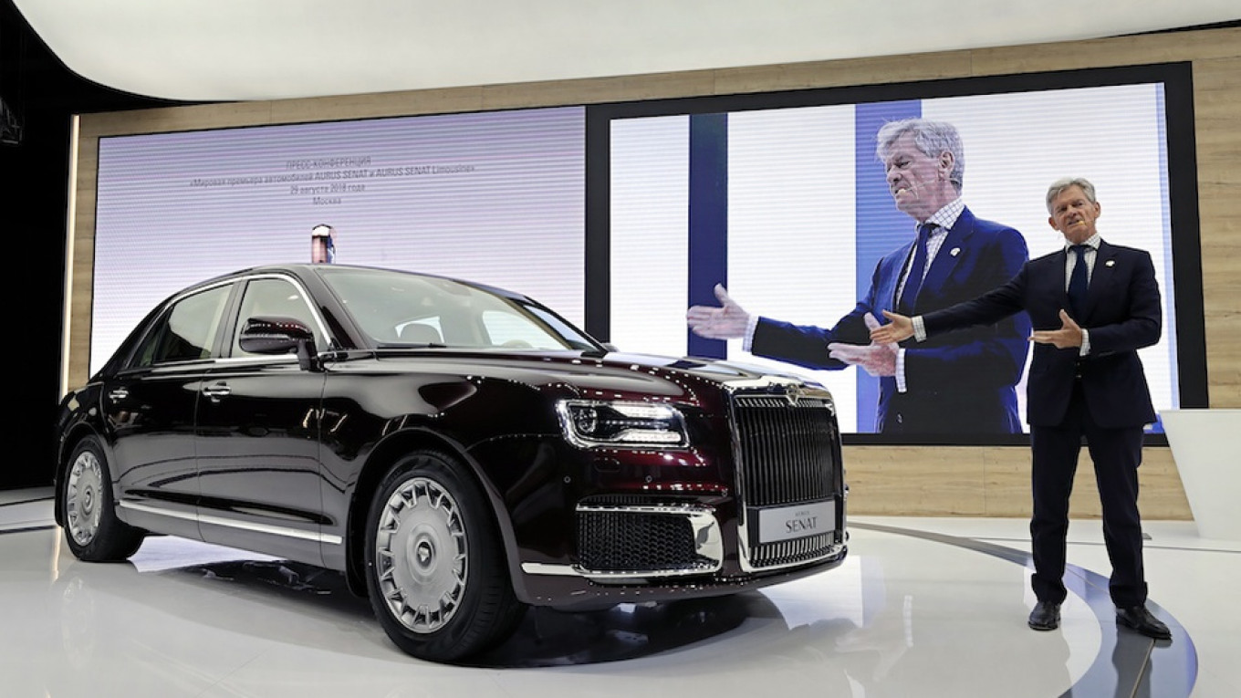 Russia Shows off New Luxury Putin Limousine