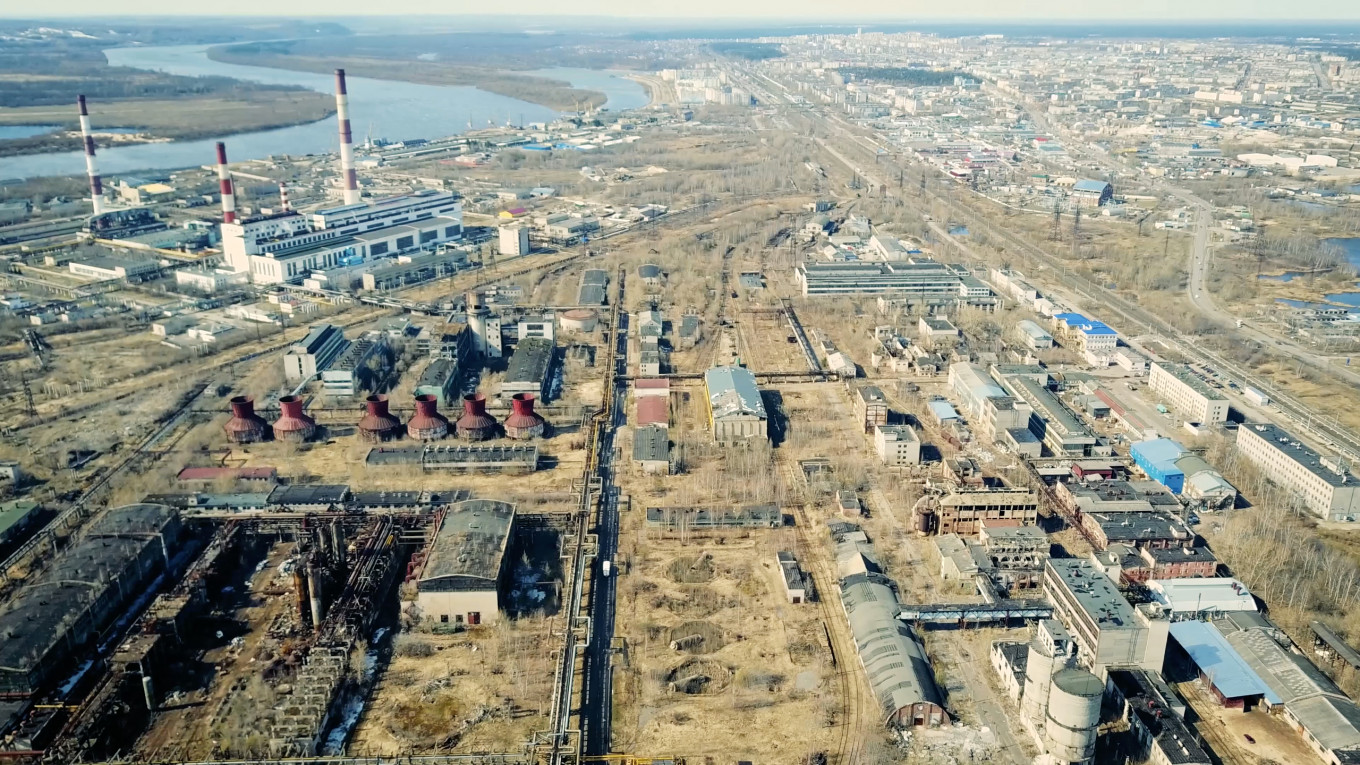 Chemical pollution in Dzerzhinsk, Russia