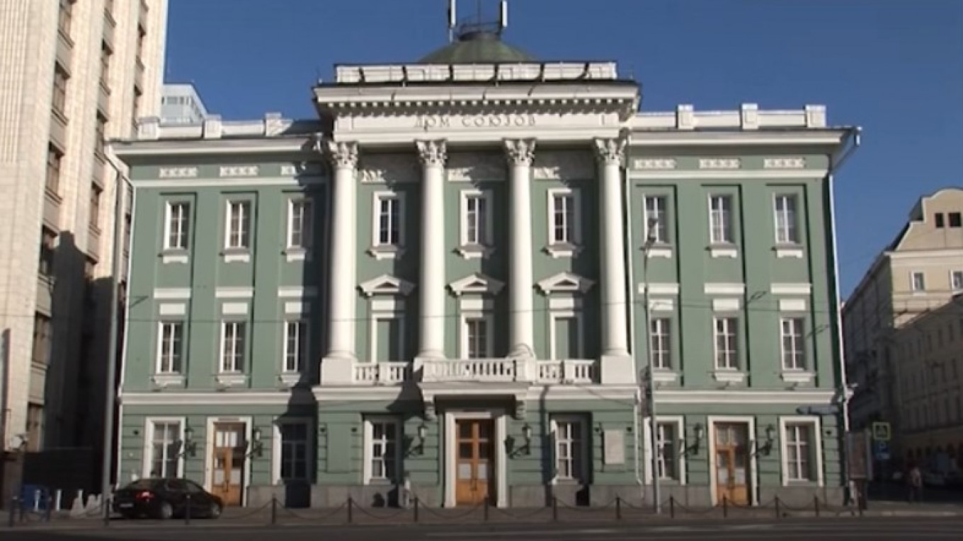 Watch a Documentary About the Hall of Columns Tonight - The Moscow Times
