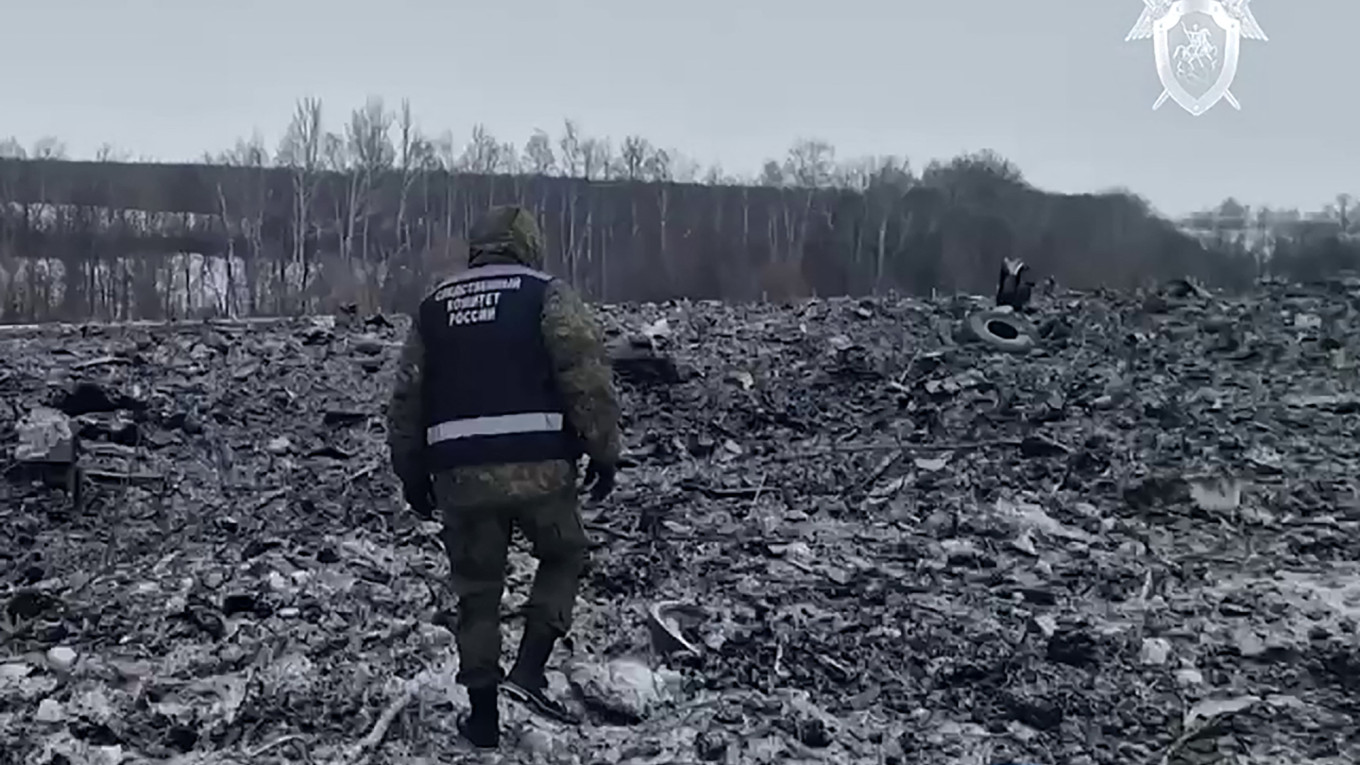 Russia Opens 'Terrorism' Probe Into Military Plane Crash - The Moscow Times