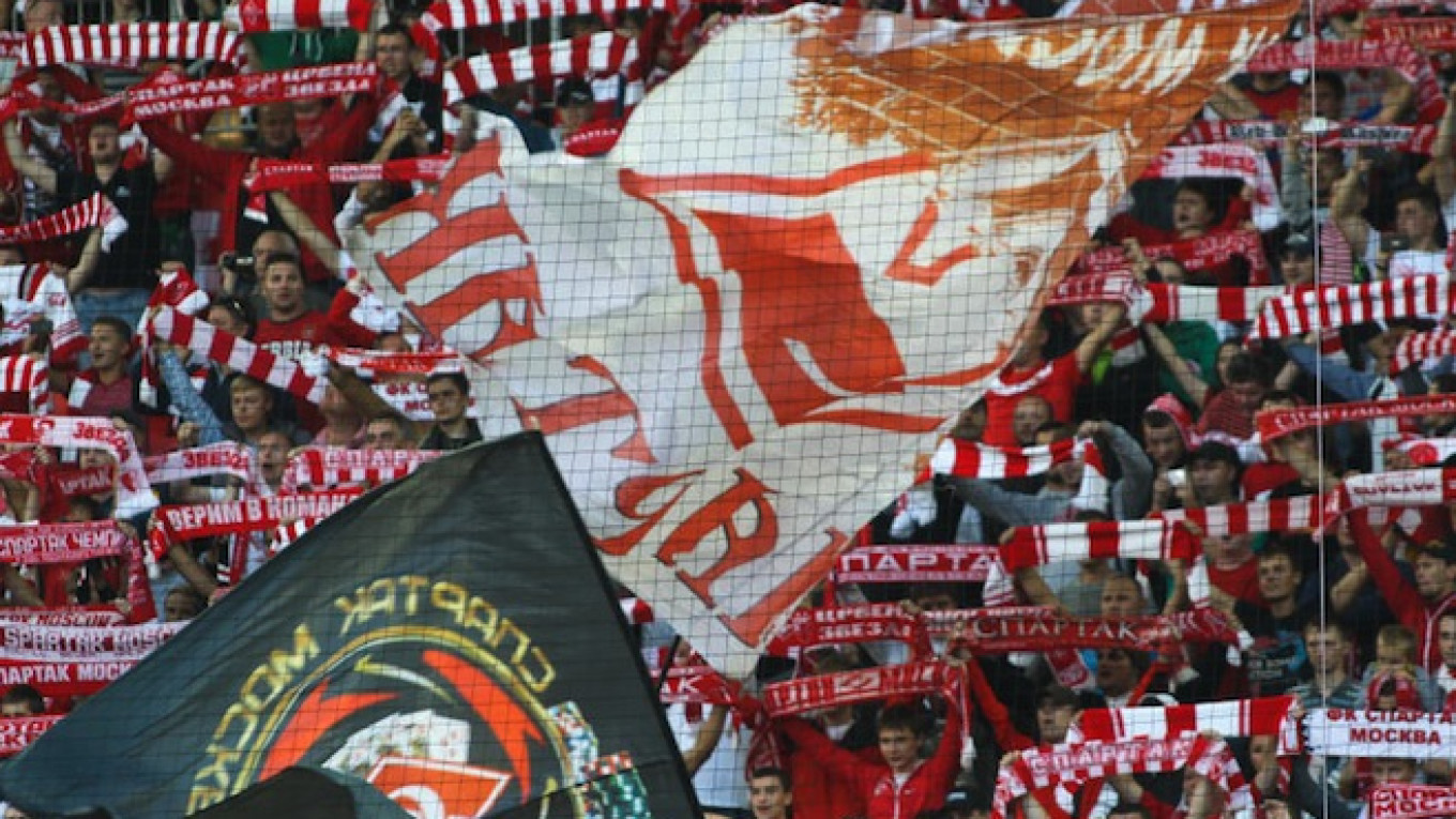 FC Spartak Moscow Put on Probation Over Fans' Racist Chanting