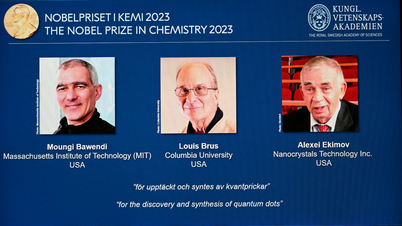 RussianBorn Quantum Dot Pioneer Ekimov Wins Nobel Prize in Chemistry
